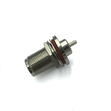 RF Connector N Female bulkhead for RG178 Cable Crimp type N-C-KY1 RF Connector N Female bulkhead for RG178 Cable Crimp type N-C-KY1